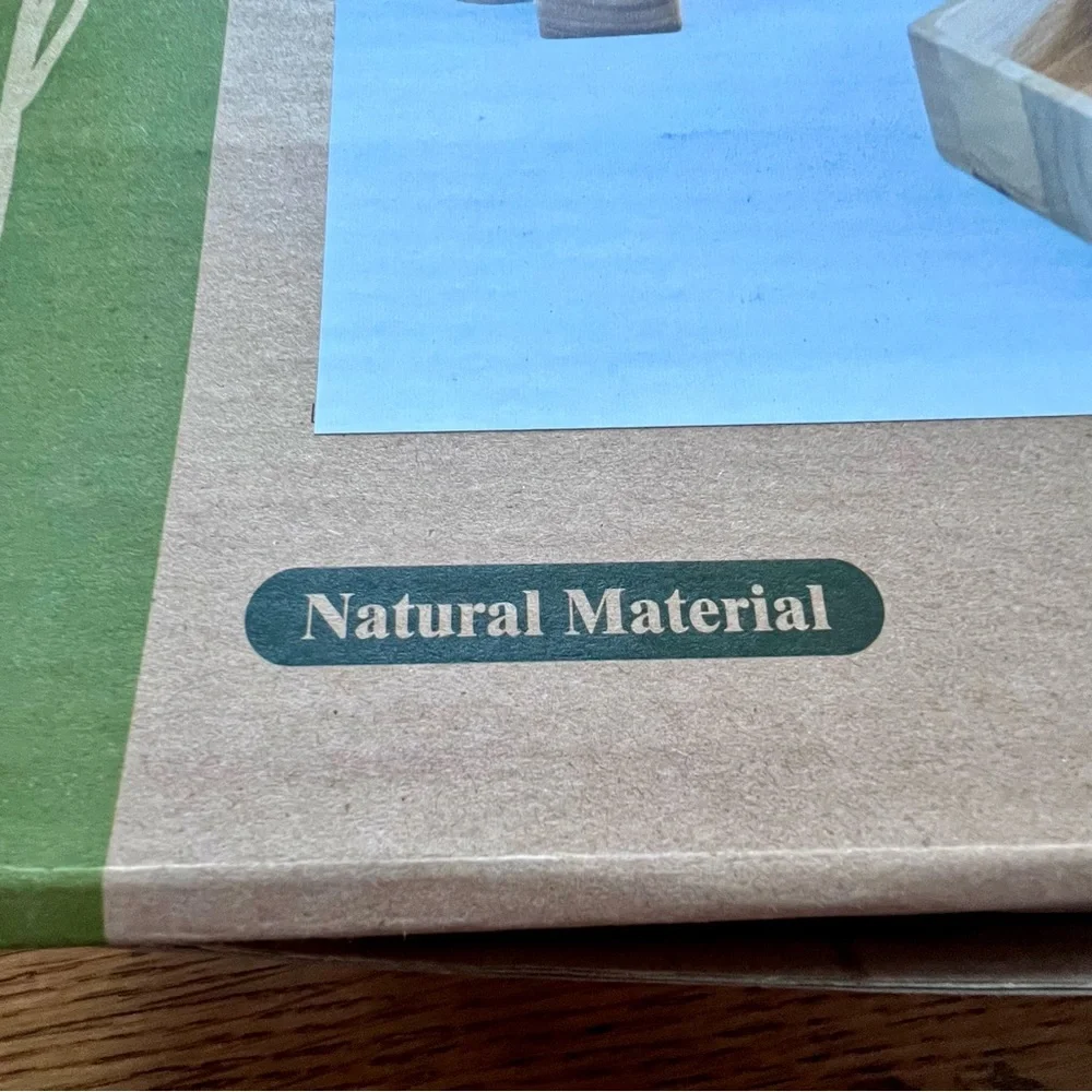 ♣️ NEW Poker Card Players Party Ensemble Wood Coasters Snack Bowls Eco Friendly - Picture 8 of 10